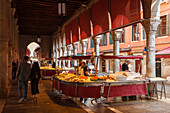 Pescheria, Fischmarkt, Rialtomarkt, Venedig, UNESCO Welterbe, Weltkulturerbe, Venetien, Veneto, Italien, Europa