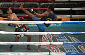 Thai boxing in Krabi, Thailand