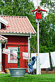 Michel from Loenneberga on the Katthult, Astrid Lindgren Värld in Vimmerby, Sweden