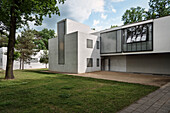 UNESCO World Heritage Bauhaus school, House Moholy-Nagy / Feininger, Master Houses at Dessau, Dessau-Rosslau, Saxony-Anhalt, Germany