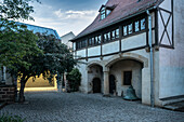 UNESCO Welterbe Lutherstädte, Geburtshaus des Reformators Martin Luther, Lutherstadt Eisleben, Sachsen-Anhalt, Deutschland
