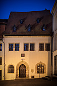 UNESCO World Heritage Martin Luther towns, house where Martin Luther died, Eisleben, Saxony-Anhalt, Germany