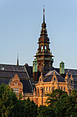 Nordisk Museum in the evening light, Stockholm, Sweden