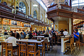 Market halls Saluhall in the district Oestermalm, Stockholm, Sweden