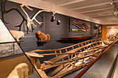 inuit culture, hunter or fisherman, national museum of ethnology and inuit art, nuuk, greenland