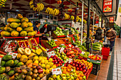 fruits and vegetables, market, santa cruz de tenerife, island of tenerife, canary islands, spain, europe