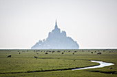 the bay of mont-saint-michel (50), france