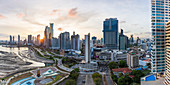 City skyline, Panama City, Panama, Central America