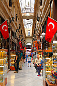 Turkey, Istanbul, Beyoglu district, Istiklal street, Avrupa passage