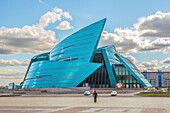 Kazakhstan, Astana City, New Administrative City, State Auditorium building, Manfredi architect, Shooting point: Nuzhole Avenue