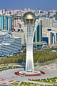 Kazakhstan, Astana City, New Administrative City, Bayterek Monument