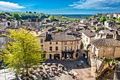 France, Gironde, town of St Emilion (UNESCO World Heritage)