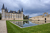 France, Gironde, Medoc, Chateau Pichon-Longueville Baron, AOC Pauillac Second Grand Cru Classe