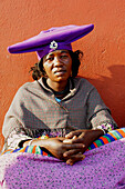 Africa, Southern Africa, Namibia of the North, Region of Kunene, Province of Kaokoland, Opuwo City, Woman Herero