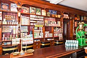 Wales, Cardiff, St Fagan's, Museum of Welsh Life, Gwalia Supply Store, Interior display of Historic and Vintage Food and Household Products
