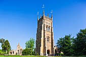 England, Worcestershire, Cotswolds, Evesham, Evesham Abbey, Abbey Bell Tower