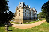 Schloss von Cormatin, Departement Saone-et-Loire, Region Burgund, Gebiet Maconnais, Frankreich, Europa