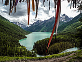 lake Kuscherla, Kara-Tyurek, Belucha, Altai, Siberia, Russia