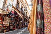 Souvenir shops, Granada, Andalusia, Spain, Europe