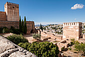 Alhambra, Granada, Andalusien, Spanien, Europa