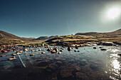 View on the nature of Greenland, greenland, arctic.