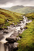 waterfall at Healy Pass, Beara Peninsula, County Cork, Ireland, Wild Atlantic Way, Europe