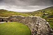 Staigue Stone Fort, Grafschaft Kerry, Irland, Ring of Kerry, Wild Atlantic Way, Europa
