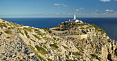 lighthouse at Cap Formentor, Mallorca, Balearic Islands, Spain