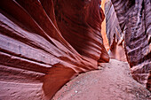 Roter Sandsteincanyon, Buckskin Gulch, Grand Staircase-Escalante National Monument, Utah, USA