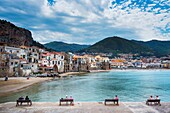 .Cefalù, Palermo Province, Sicily, Italy