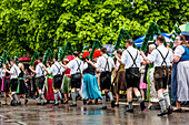 bavarian music, dancing, maypole, bavarian tradition, Bavaria, Germany, Europe