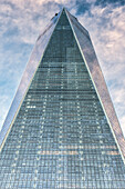World Trade Center At Sunset; New York City, New York, United States Of America
