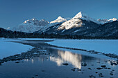 Lech, Lechtaler Alpen, Reutte, Außerfern, Tirol, Österreich