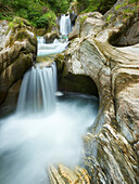 waterfall in the Möll Valley, Carinthia, Austria Gropp Stone Canyon, fighting, Möll Valley, Carinthia, Austria
