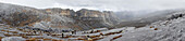 Panoramic view at Pulpito del Diablo area in Sierra Nevada del Cocuy, Boyaca, Colombia