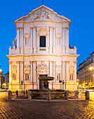 Italy, Lazio Region, Rome, Church of S, Andrea della Valle at dawn