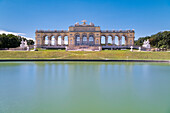 Vienna, Austria, Europe, The Gloriette in the gardens of Schönbrunn Palace