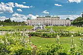 Vienna, Austria, Europe, The Palace Garden of Belvedere Palace