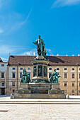 Vienna, Austria, Europe. The Emperor Franz I monument