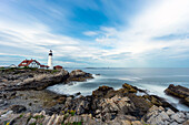 Portland Head Lighthouse, Cape Elisabeth; New England, Maine; USA