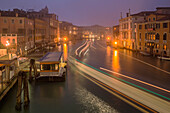 Grand Canal from the Accademia Bridge, Dorsoduro, Venice, Veneto, Italy, Europe