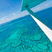 Great Barrier Reef from above, Queensland, Australia