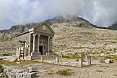 Lombardy, Italy. Church in Garibaldi Hut