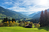 Ridanna valley in autumn Europe, Italy, Trentino Alto Adige, Tirol, Ridanna valley