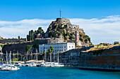 Old Fortress of Corfu town, Corfu, Ionian Islands, Greek Islands, Greece, Europe