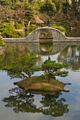 The Shukkei-en Gardens, Hiroshima, Japan, Asia
