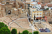 Roman Forum, Cartagena, Murcia, Spain, Europe