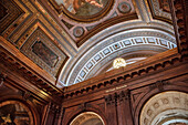 interior views of NY Public Library, Manhattan, NYC, New York City, United States of America, USA, North America