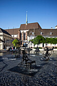 Tinguely Fountain, Basel,  Switzerland