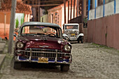 Trinidad, Kuba Strassenszene, Oldtimer